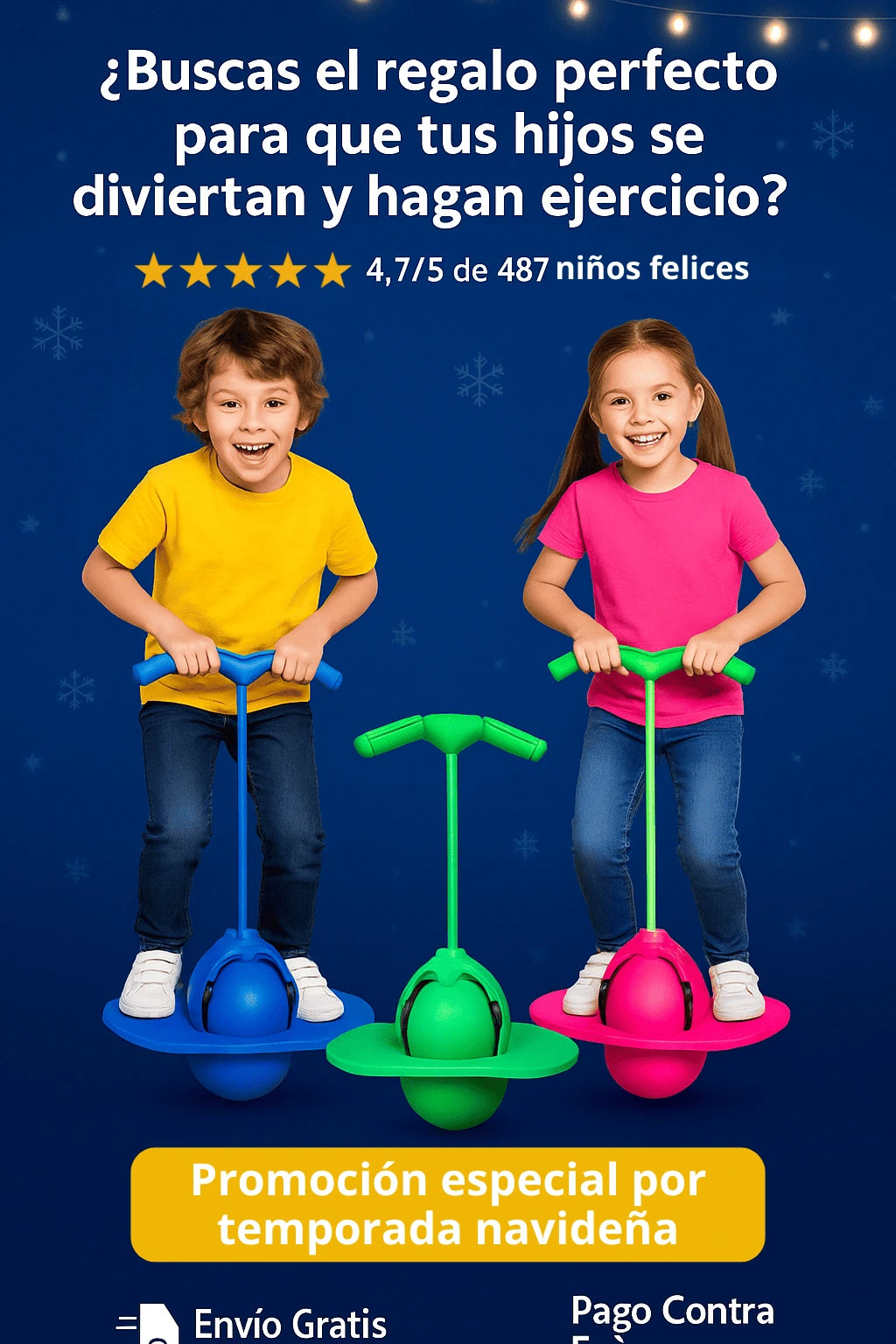 Pogo Ball Jump Max® Diversión y equilibrio